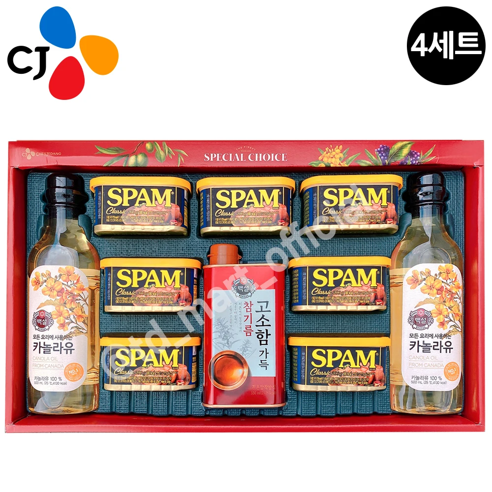 Spam special selection N No. 4 set for Christmas Chuseok gift set