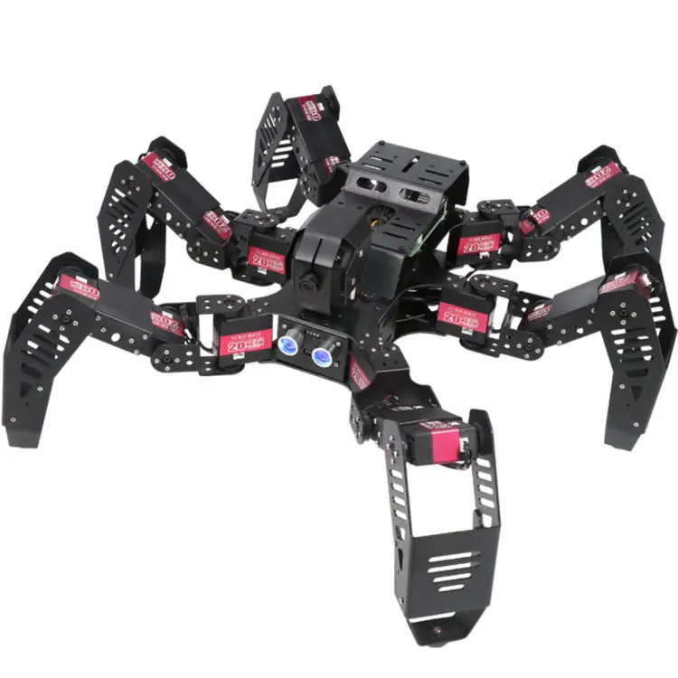 Hiwonder SpiderPi Raspberry Pi AI Intelligent Vision Hexapod Robot for Education Program