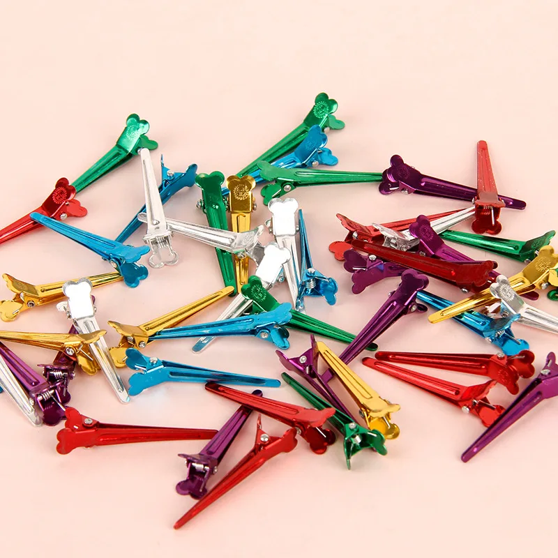 96-teiliges Haarklammern-Set Metall-Frisierclips Friseur-Styling-Werkzeuge Haarteilungs-Haarschmuck für Salons – Detail 3