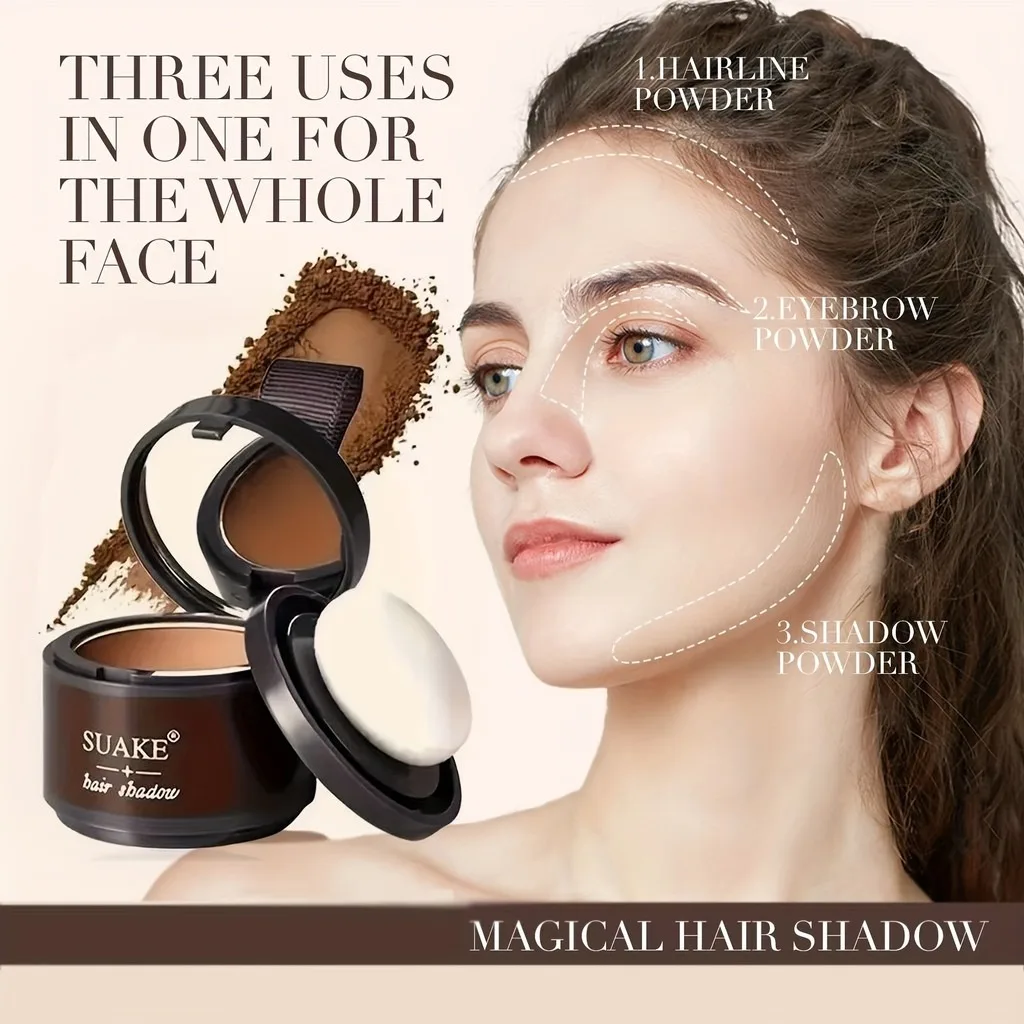 Hairline Shadow Powder Waterproof Hairline Powder Filler for a Natural Look