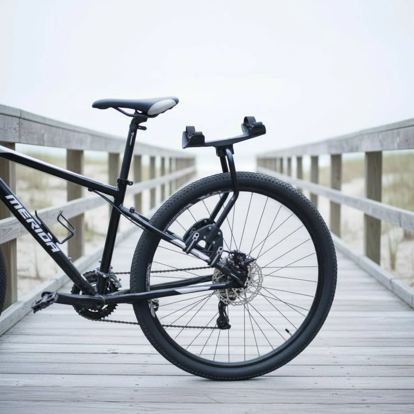 Bike Cargo Rack - แร็คท้ายจักรยานแบบถอดได้สำหรับจักรยานเสือภูเขา ชั้นวางสัมภาระท้ายจักรยาน อุปกรณ์เสริมสำหรับเบาะหลังจักรยาน