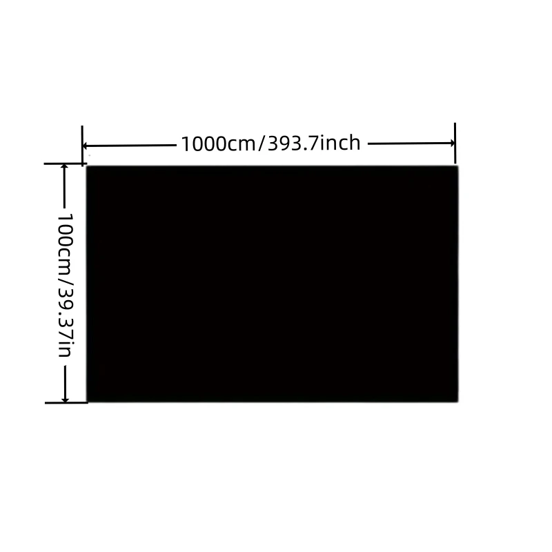 Garden Landscape Fabric Weed Barrier Heavy Duty Driveway Gardening Mat Polypropylene Ground Cover Flower Vegetable Raised Beds L