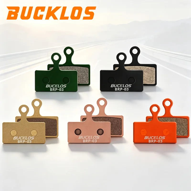 BUCKLOS Fahrrad-Scheibenbremsbeläge für SHIMANO G01S G03S G05S M9000 Mountainbike Hydraulische Bremsbeläge Langlebige Fahrradbremsenteile