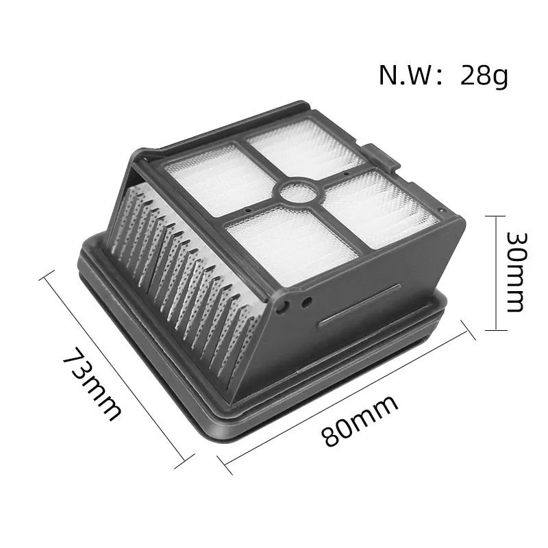 Подходит для Запчастей для Пылесоса Dreame H11 Core HHR21A / H12: Валик-щетка, Фильтр Хепа, Аксессуары