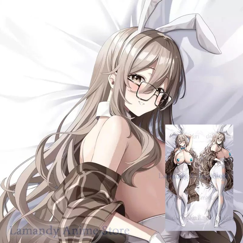 Dakimakura Murokasa Akane Blue Archive Anime Double Sided Print Pillowcase Life Size Body Pillow Cover