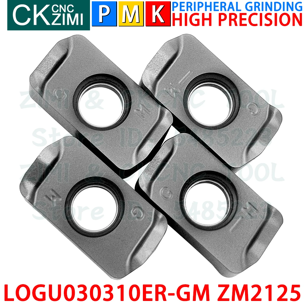 

LOGU030310ER-GM ZM2125 LOGU 030310 ER GM LOGU030310 ER GM Твердосплавные вставки Фрезерные вставки с быстрой подачей Токарно-фрезерный станок с ЧПУ по металлу для торцевой фрезы LNMU03R