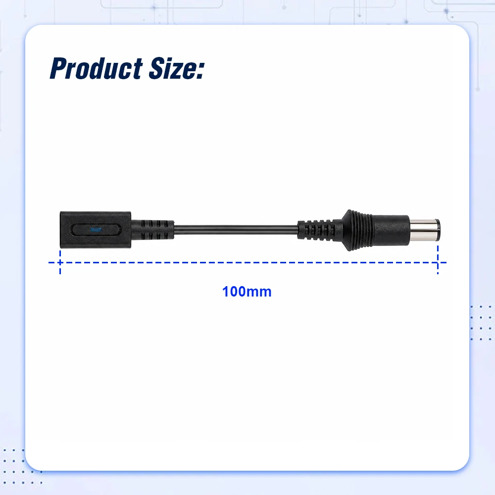 Auroxin USB-C PD 9V Stromkabel für US SNES SNS-001 SNS-101 Retro-Konsole Netzteil 6,9x4,1mm – Detail 5