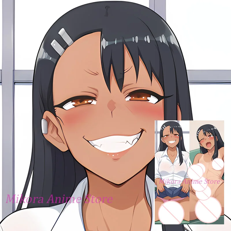 

Dakimakura Nagatoro Futa Anime Body Pillow Cover Double Sided Print Life Size Pillowcase Gift