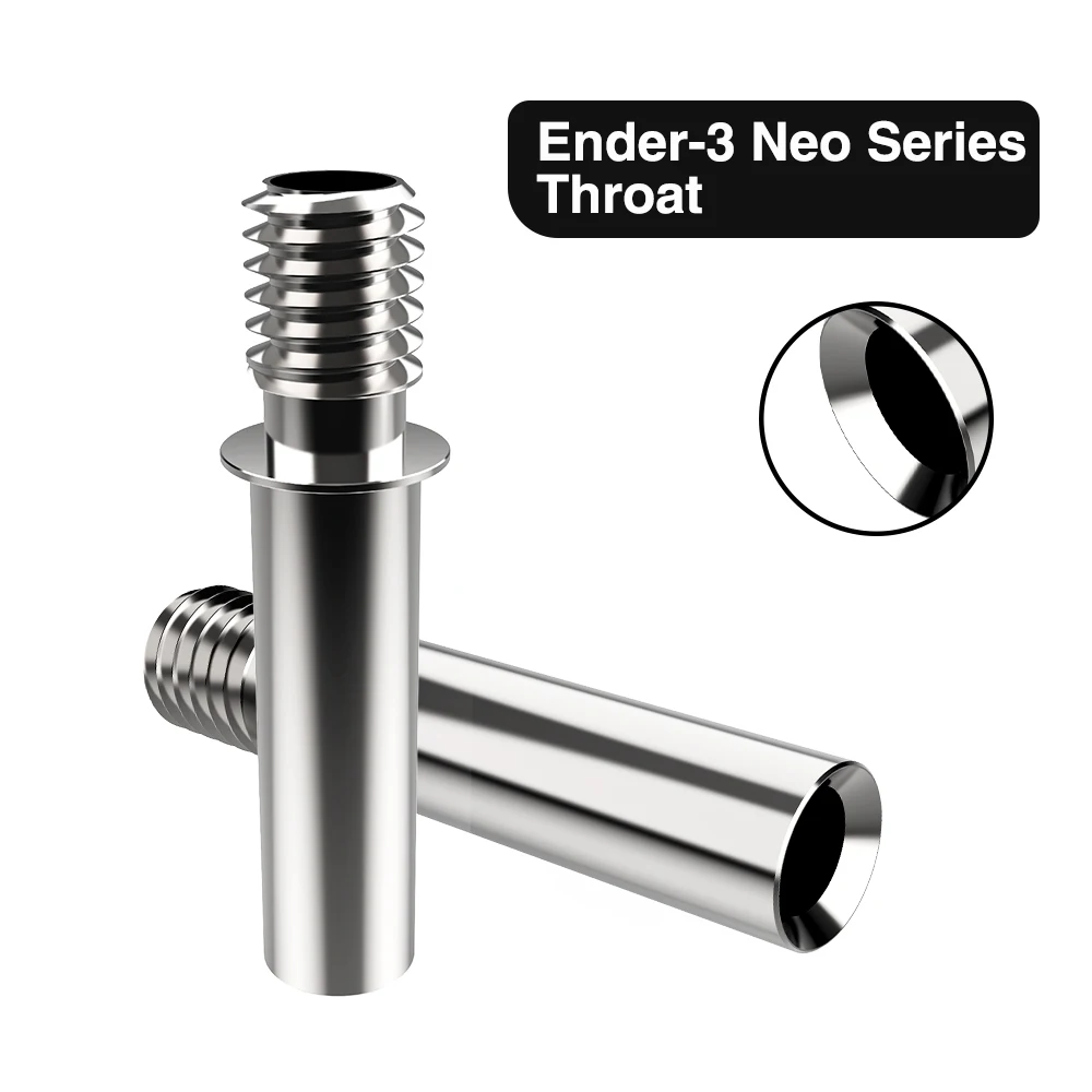 High Quality Stainless Steel Heatbreak Throat For Ender 3 V2 Neo/Ender 3 Max Neo, CR6 SE/Max/CR-5 PRO 3D Printer Part Throats