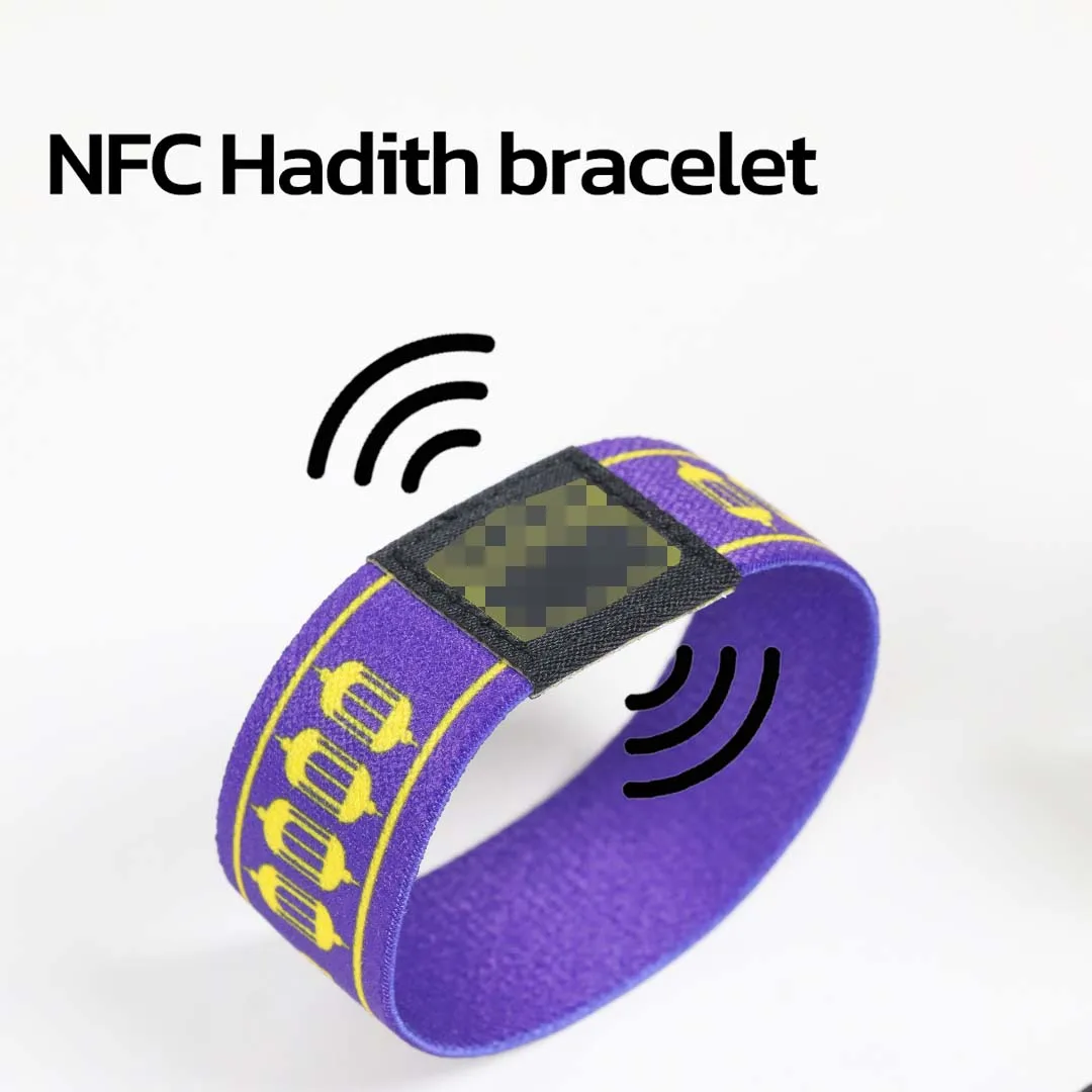 Regalo religioso regolabile Bracciale NFC Bracciale da studio islamico Hadith Regalo musulmano