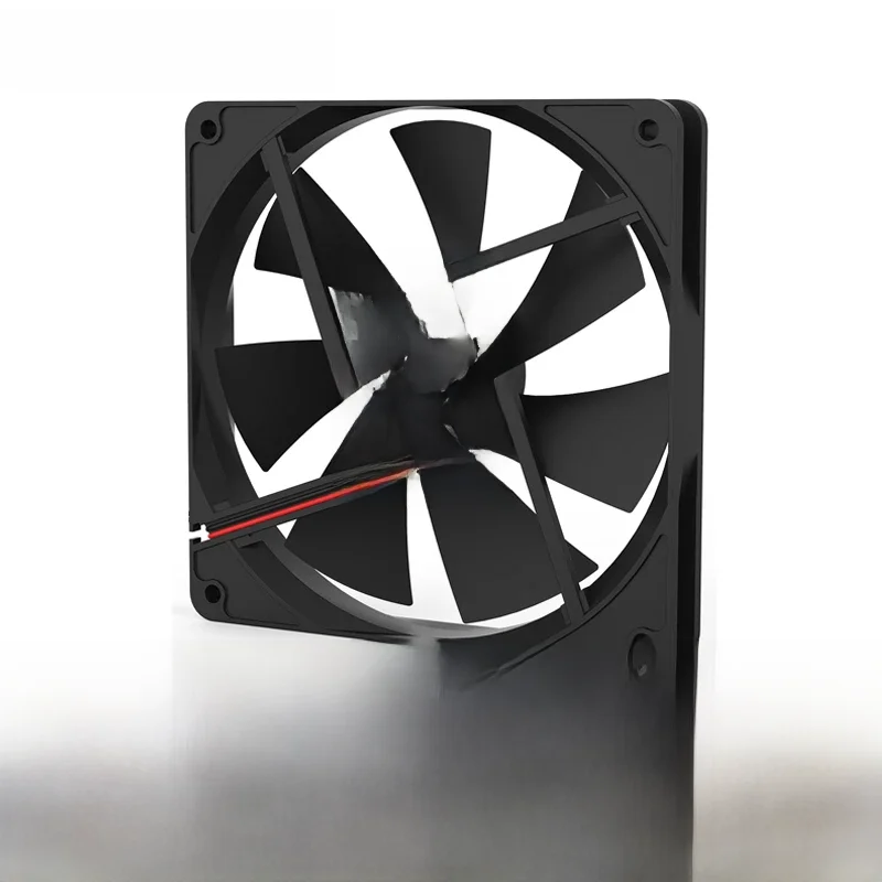 YOUNUON DC 140MM 5V 12V 24V 2PIN USB 140x140x25mm Podwójna kula PC Bezszczotkowy wentylator chłodzący 14025 14CM Wentylator chłodzący szafkę procesora — zdjęcie 2