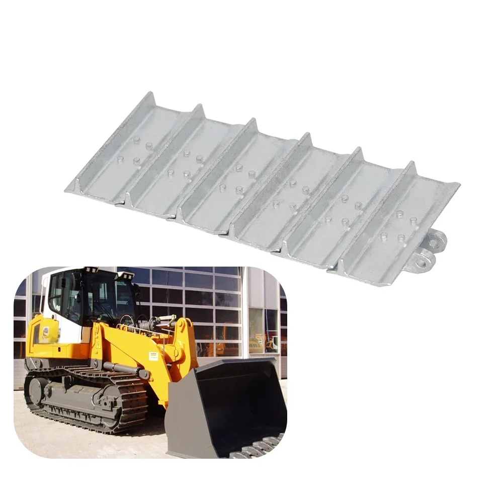 Chenille de moulage sous pression en alliage complet, 50mm x 20mm, pour pelle hydraulique 1/12 RC, Bulldozer, pièces de chaussures de piste