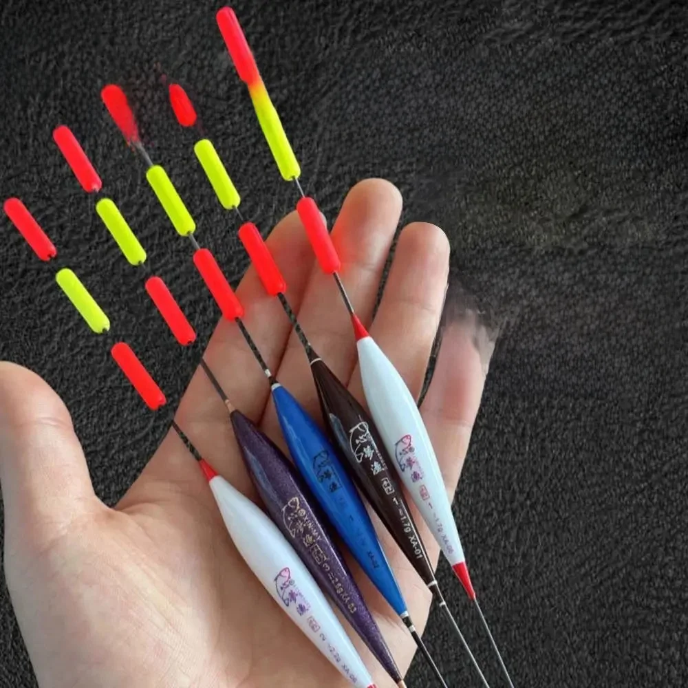 Flotteur de pêche à trois mailles 402, eau peu profonde sensible, flotteur de poisson ultra-court, accessoires de pêche en plein air