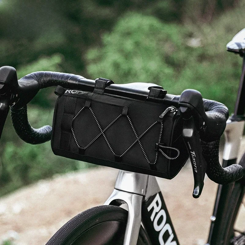AliExpress ROCKBROS Bike Handlebar Bag Portable 1.5L Multifunctional Shoulder Bag  Highly Reflective Strap Crossbody Cycling Frame Tube Bag