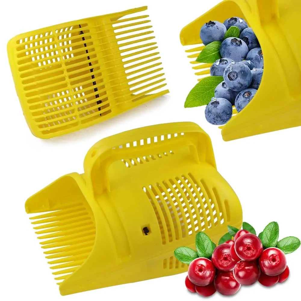 Sélecteur de baies et de myrtilles Portable, peigne en plastique, râteaux, collecte de fruits, cuillère de culture de vergers de ferme, 1 pièce