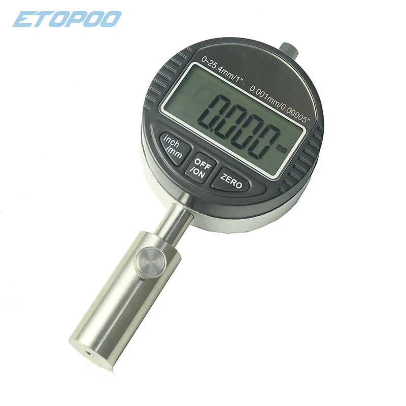 0-12,7 mm 0-25,4 mm cyfrowy wskaźnik głębokości 0,01 mm 0,001 mm elektroniczny miernik głębokości głębokościomierz