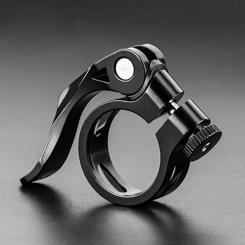 AliExpress ROCKBROS Bicycle Seat Post Clamp Aluminum Alloy Installation Quick Release Cycling Seat Clamp Convenient Bike Parts Seatpost