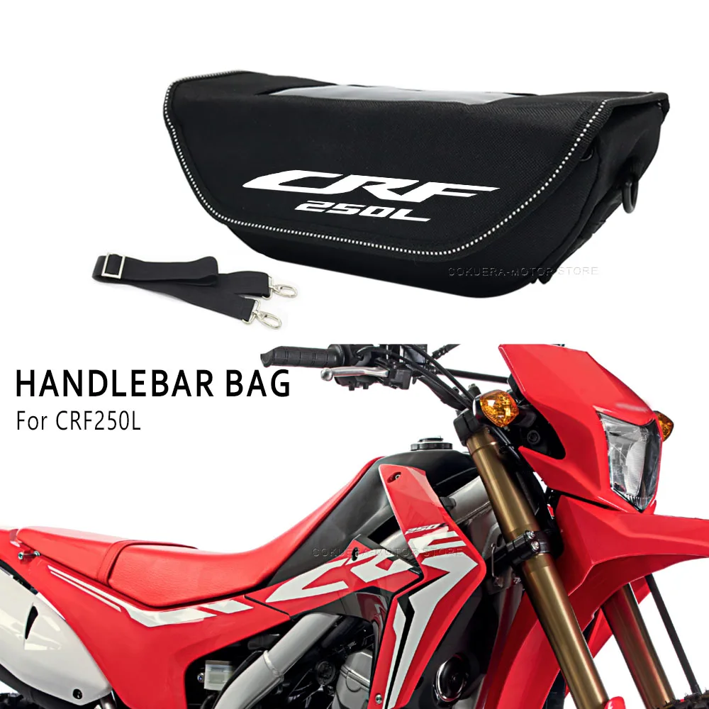 

For Honda CRF450RL CRF450L CRF300L CRF250L CRF 250 300 450 L Motorcycle Waterproof And Dustproof Handlebar Storage Bag