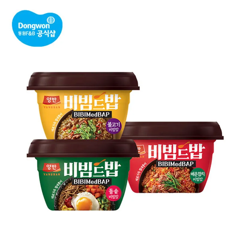 [Dongwon Official Shop] Dongwon Bibimbap Spy Tuna Bibimbap 272.5G 6 and 2 species