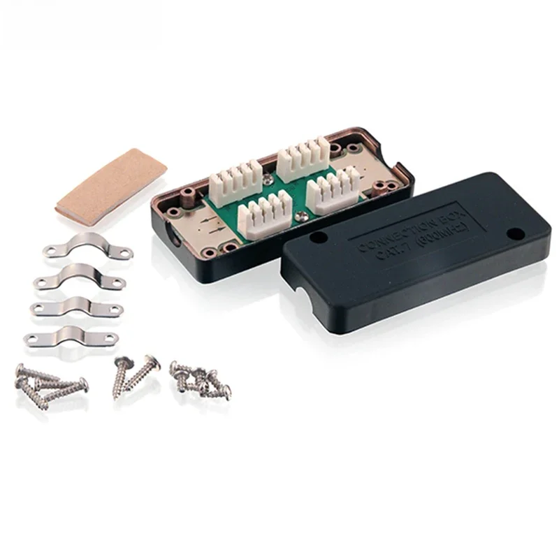 Puszka Przyłączeniowa Linkwylan CAT7 RJ45 Adapter Sieciowy 600MHz Kabel Ethernet LAN Adapter Połączeniowy LSA Przedłużacz RJ45 — zdjęcie produktu 7