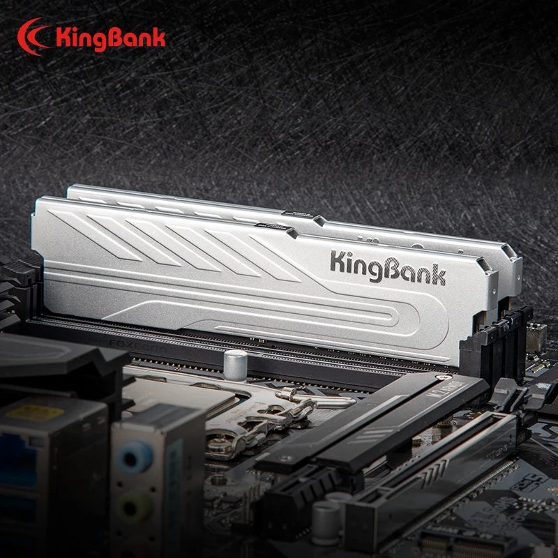 KingBank 데스크탑 AMD 인텔 CPU 마더보드 288 핀 DIMM XMP 3.0 EXPO 하이닉스 M 다이 CL30, DDR5 32GB 16GB 16GB x2 6000MHz