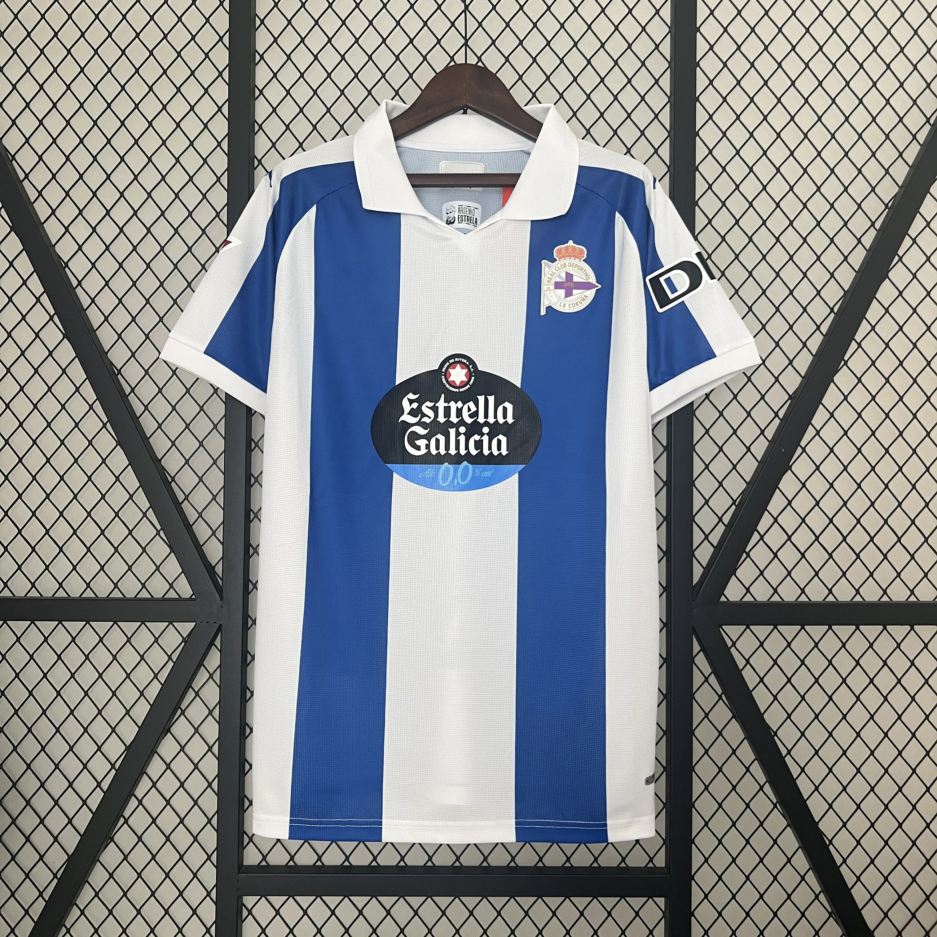 Men\'s Deportivo La Coruna 2024/25 Home Kit Shirt