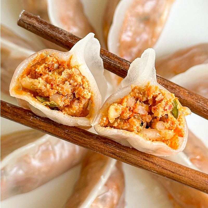 4팩 금상첨화 감자피 일품인 투명만두 2종