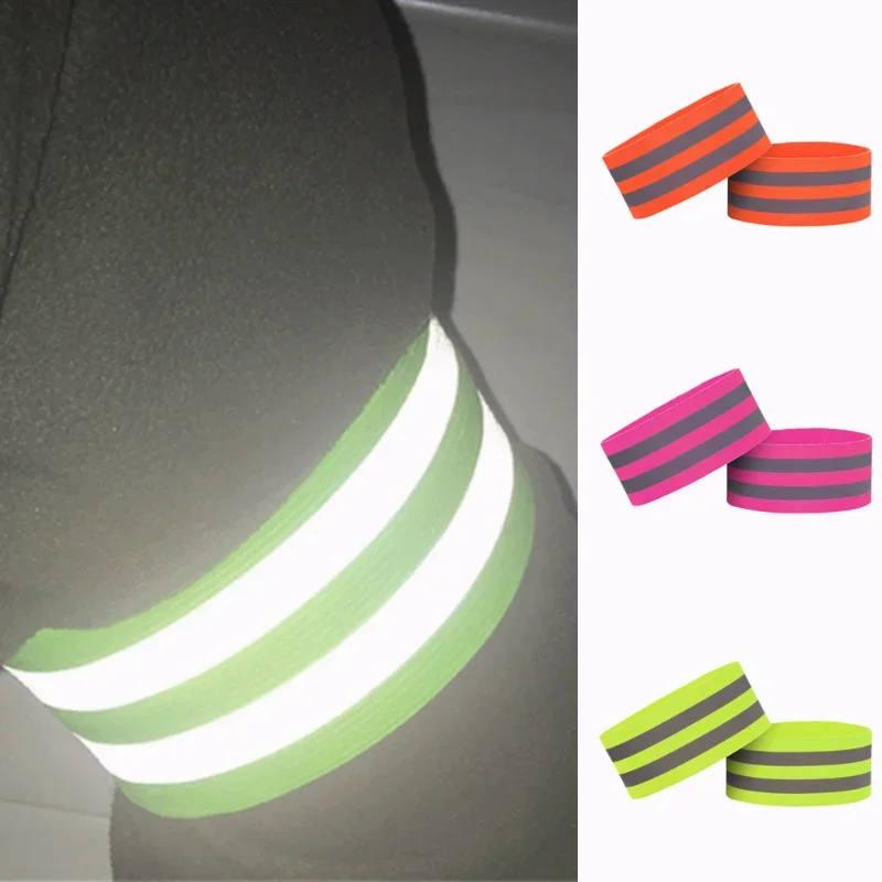 AliExpress MOONBIFFY 1pc Reflective Bands Safety Flashing Armband Belt Glow In The Dark Bracelet for Night Jogging Walking Biking Cycling Running