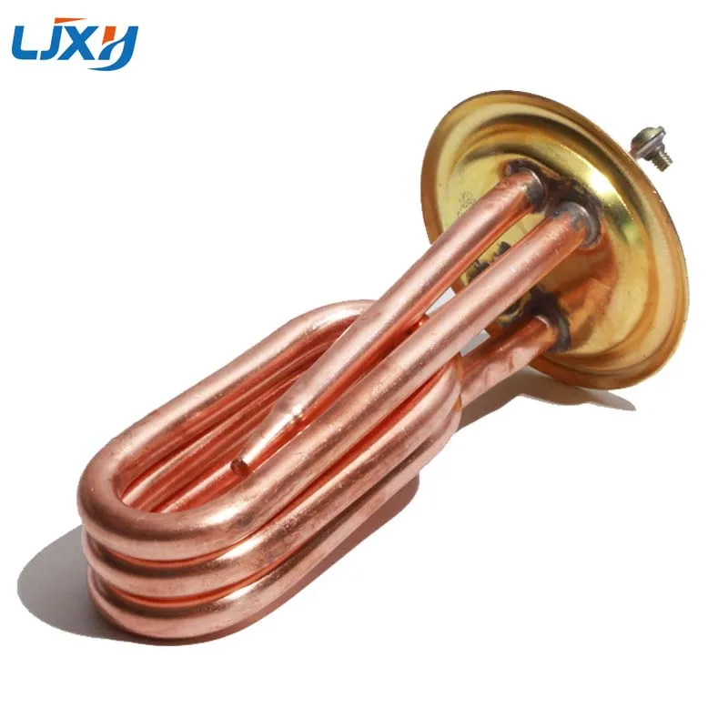 LJXH Step-by-step Automatic Water electric Boiler Heating Element Round Flange 220V 2KW3KW with Probe