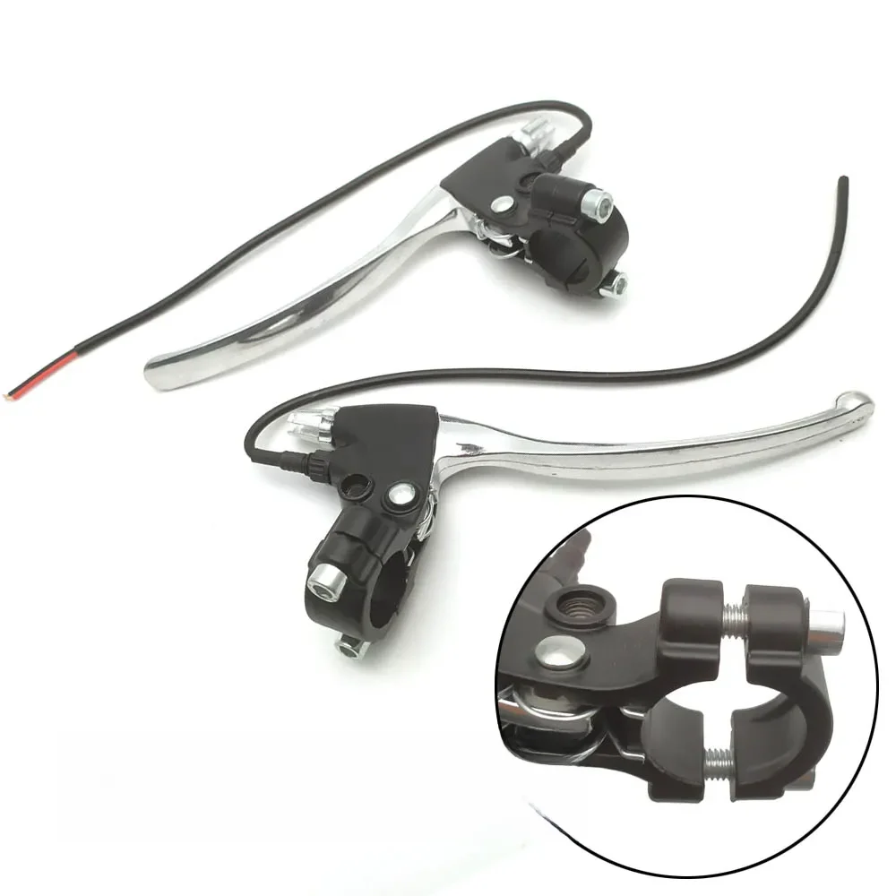 AliExpress ZHUANGQIAO Universal Left or Right Side Electric Scooter Aluminum Brake Switch Lever Power Off Switch for E Bike 7/8 Inch 22mm Handlebar