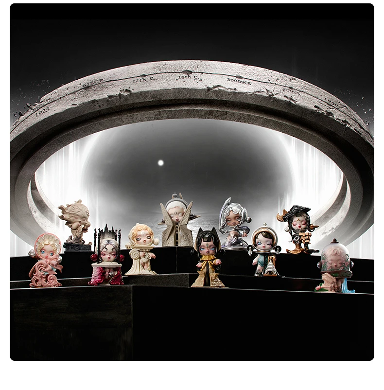 【EU EXKLUSIV】POP MART SKULLPANDA WHERE TIME DWELLS Serie Figuren 1 Stück/9 Stück POPMART Blind Box Niedliches Spielzeug – Detail 10