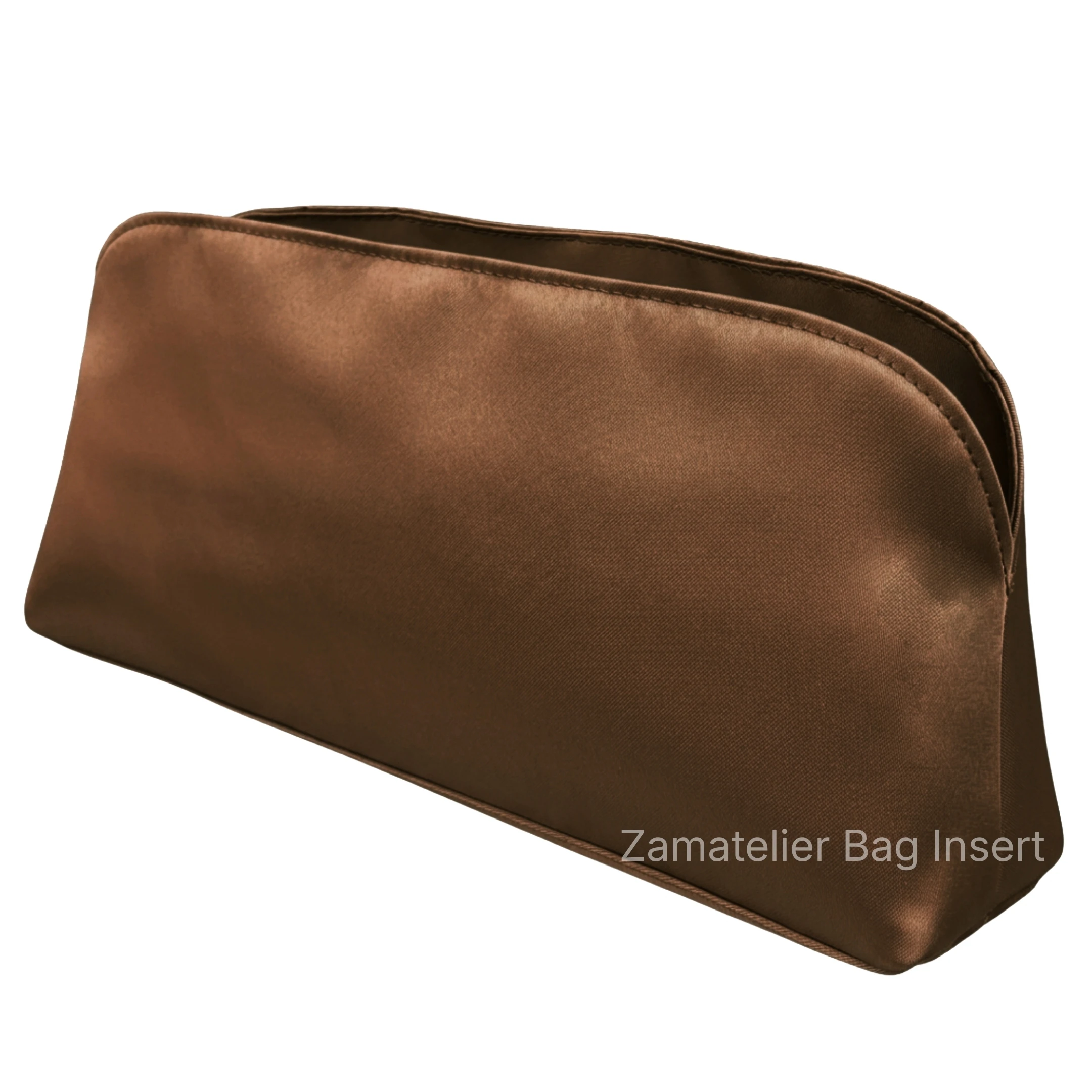 Zijden inzetstuk voor L.V. Squire East West Bag, Tote Hobo Organizer Satijnen handtasinzetstuk, voering met ritsvak en basisvormer