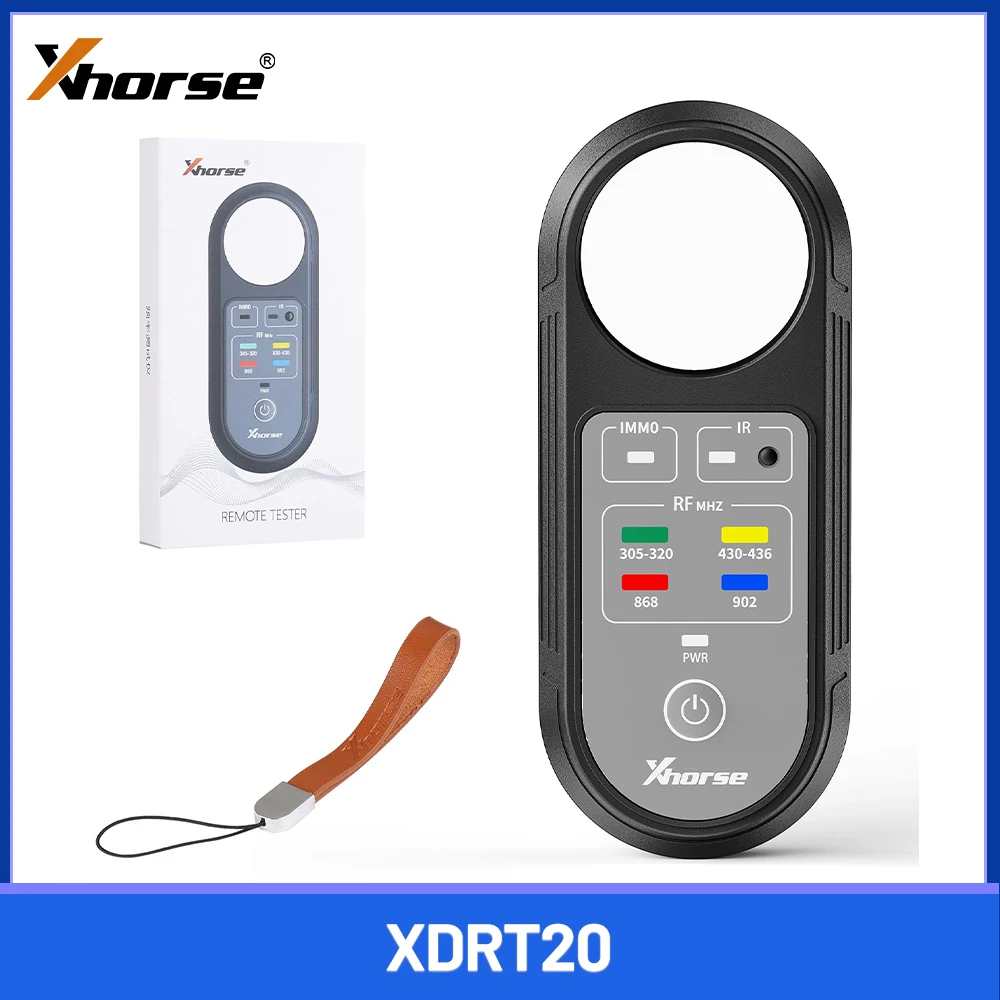 

Тестер частоты Xhorse XDRT20 V2 с поддержкой 315 МГц/433 МГц/868 МГц/902 МГц