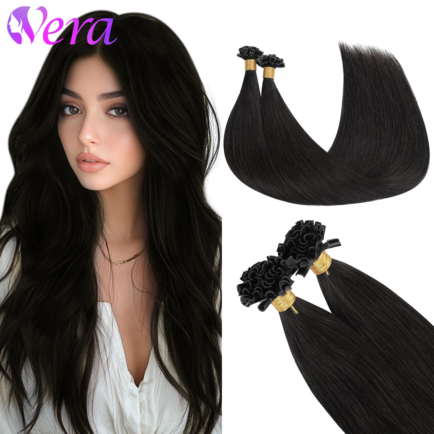 U Tip Hair Extensio… - image