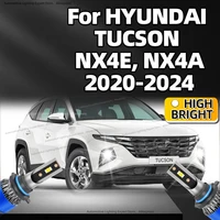 2 uds LED HB3 30000LM faros de coche luces 9005 6000K para HYUNDAI TUCSON NX4E NX4A 2020 2021 2022 2023 2024