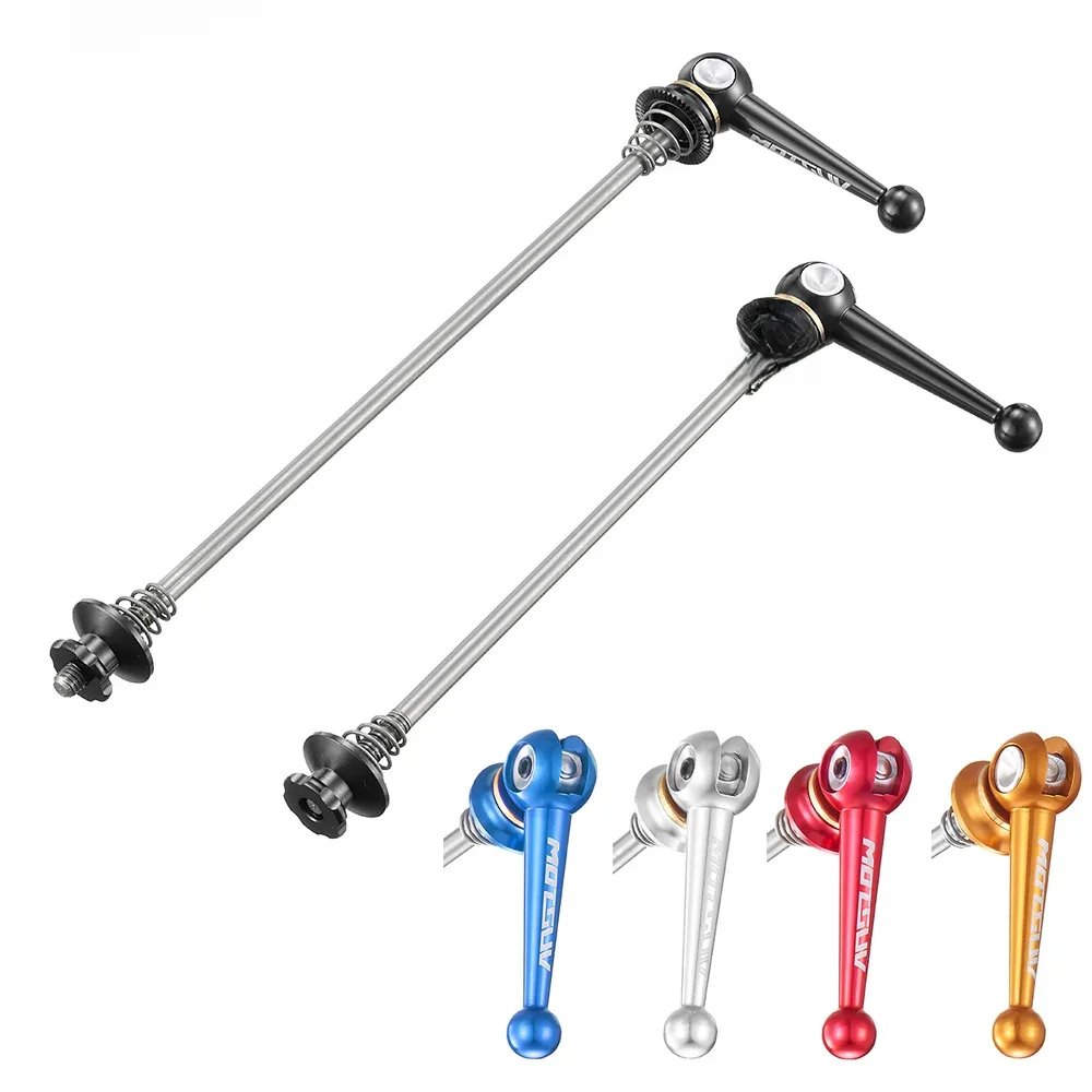 AliExpress VXM Titanium Alloy QR Hub Quick Release Lever Mountain Road Bike Steel Skewers Front 100mm Rear 135mm Cycling Bicycle parts