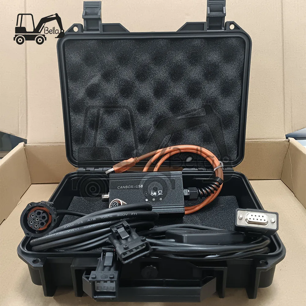 

Brand new diagnostic scanner tool CANBOX 2 INTERFACE tractor for Linde adapter CANBOX-USB scan tester Service tool with software