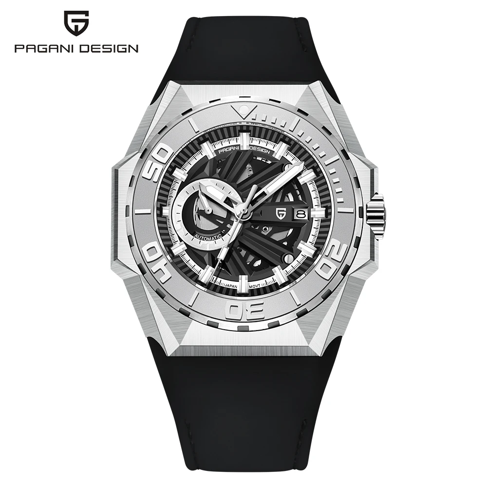 2022 New PAGANI DESIGN Top Brand Men Mechanical Wristwatches Luxurious Sapphire Glass Sports Waterproof 100M Stainless Watch Men