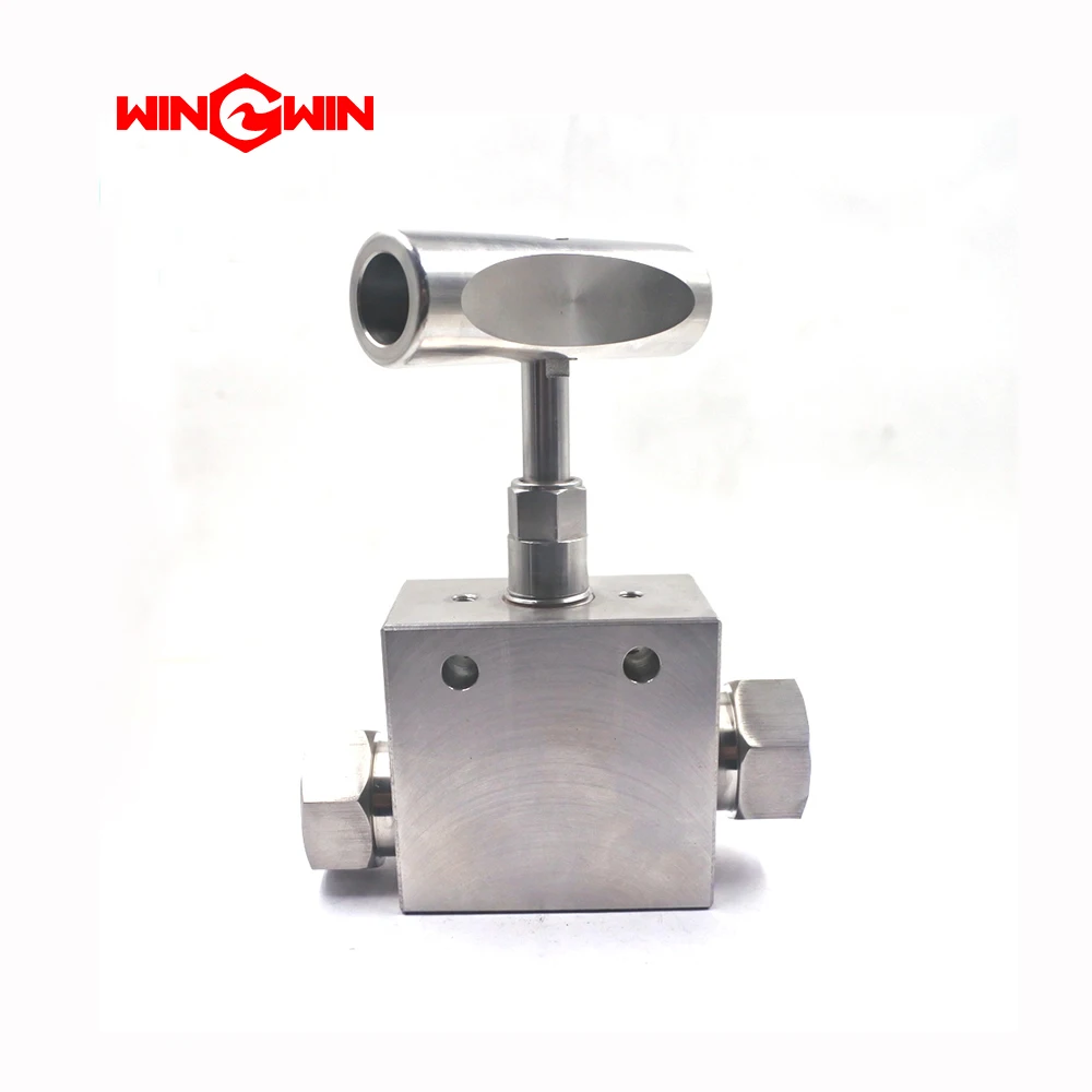 

Waterjet HP Stainless Steel Hand Valve,Straight,10078863,4100 bar 0.38 3/8" Water Jet High Pressure Fittings