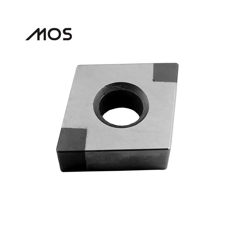 MOS CNC Lathe Cutting Insert CBN CNMG120404 CNMG120408 CNMG120412 Cubic Boron Nitride Machinery Turning Tool for Hardness Steel