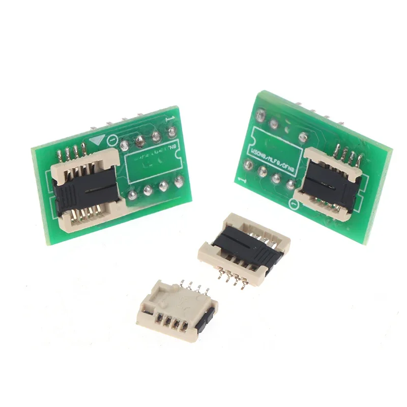 DFN8 WSON8 MLF8 MLP8 QFN8 do DIP8 Adapter 6*5mm 6*8 IC Chips Socket dla CH341A TL866ii Plus RT809H/F T48 T56 EZP2023 Programmer — zdjęcie 2