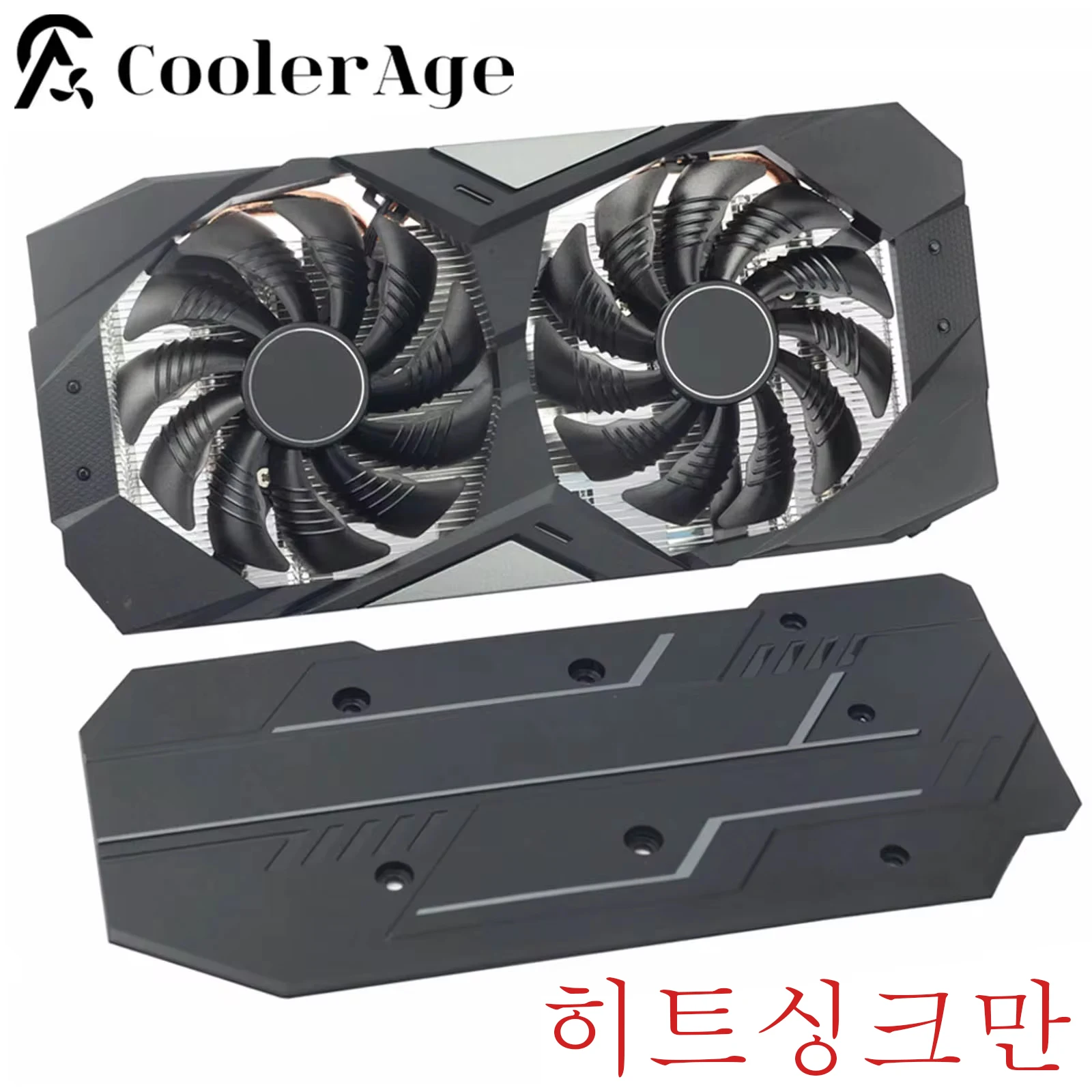88MM T 129215 Gigabyte RX 5600 XT WINDFORCE 그래픽 카드 교체용 방열판용 SU RX5600XT 그래픽 카드 냉각 방열판