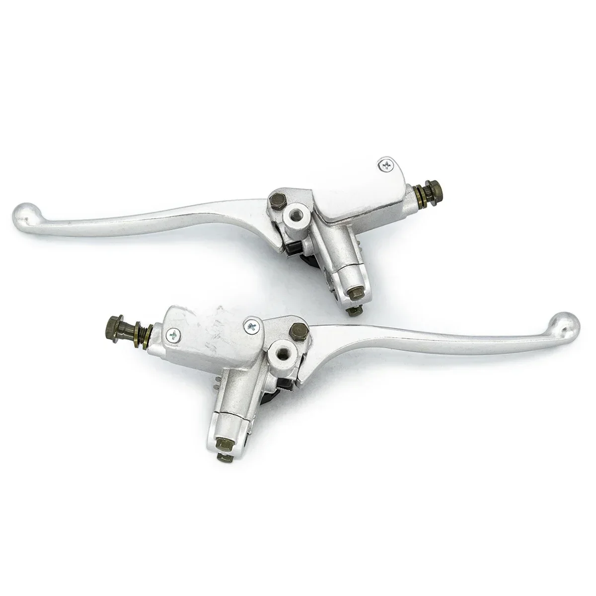 AliExpress NONE 22mm 7/8" Left/Right Brake Pump Master Cylinder Side With Mirror Thread For GY6 50 90cc 110cc 125cc Dirt Pit Bike ATV