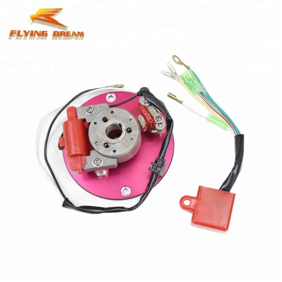 Pit Dirt Motorcycle Bike Inner Rotor Stator With Red CDI, High Performance Engine Upgrade Parts For Yinxiang YX140 150 160CC