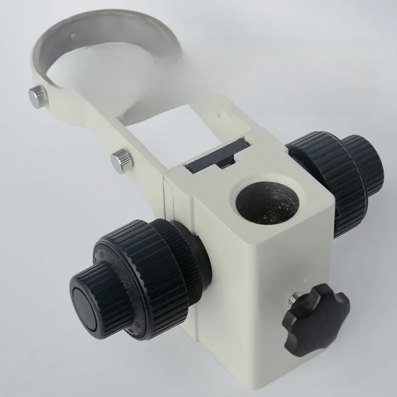 FYSCOPE STEREO ZOOM MIKROSKOP RAMIĘ Z GRUBĄ I DROBNOU PRZYSZCZĄ 50-76mm Adapter — zdjęcie 2