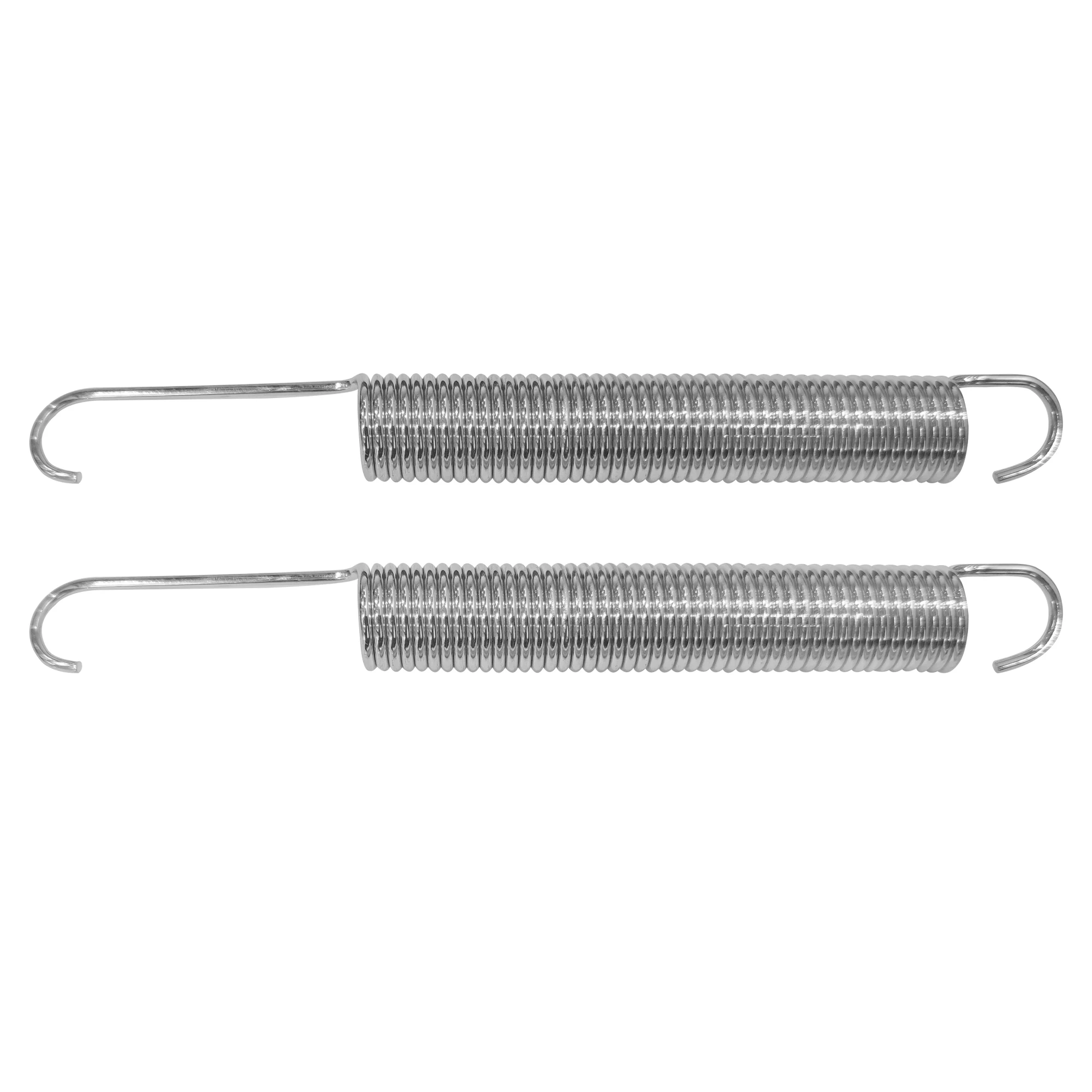 6.25inch[158mm] Stainless Steel Replacement Recliner Sofa Chair Mechanism Tension Spring - Long Neck Hook Style (Pack of 2)