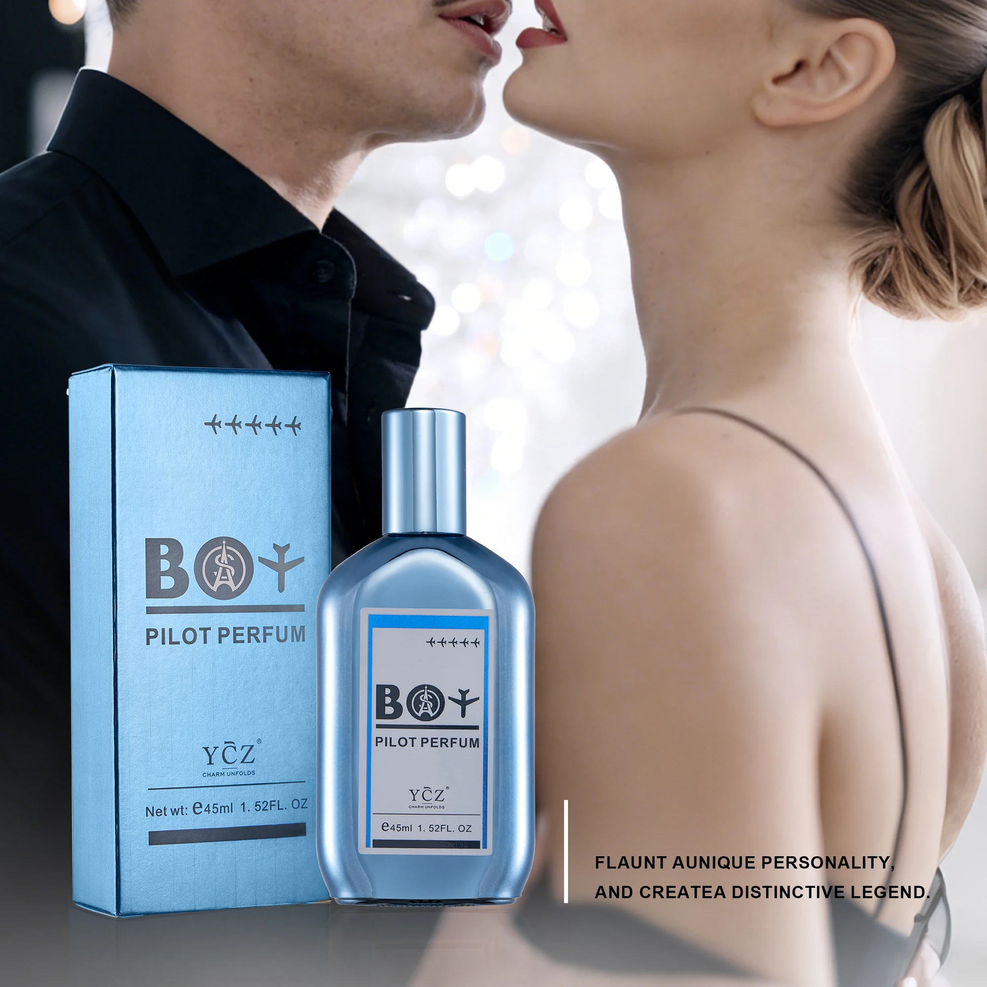 

YCZ Eau de Toilette 1.7 fl oz (Pack of 1), Citrus-woody notes, bergamot, sea salt, and amber , Men's Fragrance, Long Lasting, Everyday Fragrance, Travel Size