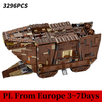 3296pcs Desert Scene City Building Blocks Model Construction Toy For Adults Kids Birthday Christmas Gift Compatible 75059