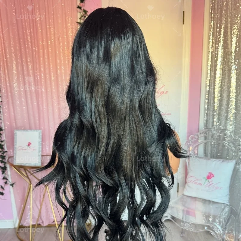 360 레이스 100% 인모 웨어고 HD 13x6 바디 웨이브 레이스 프론탈 가발 13x4 레이스 프론트 가발 브라질리언 5x5 클로저 글루리스