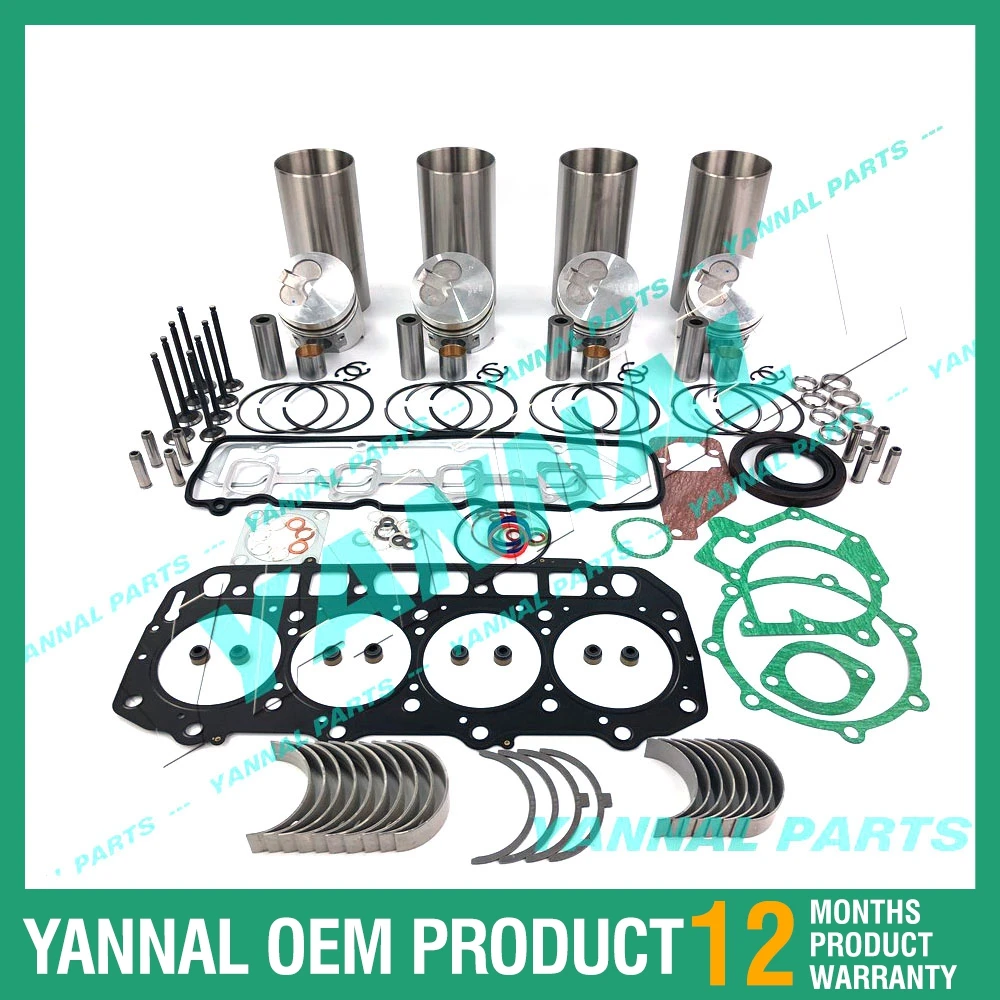

4D98E ENGINE OVERHAUL REBUILD KIT FOR KOMATSU 1020 SKID STEER LOADER